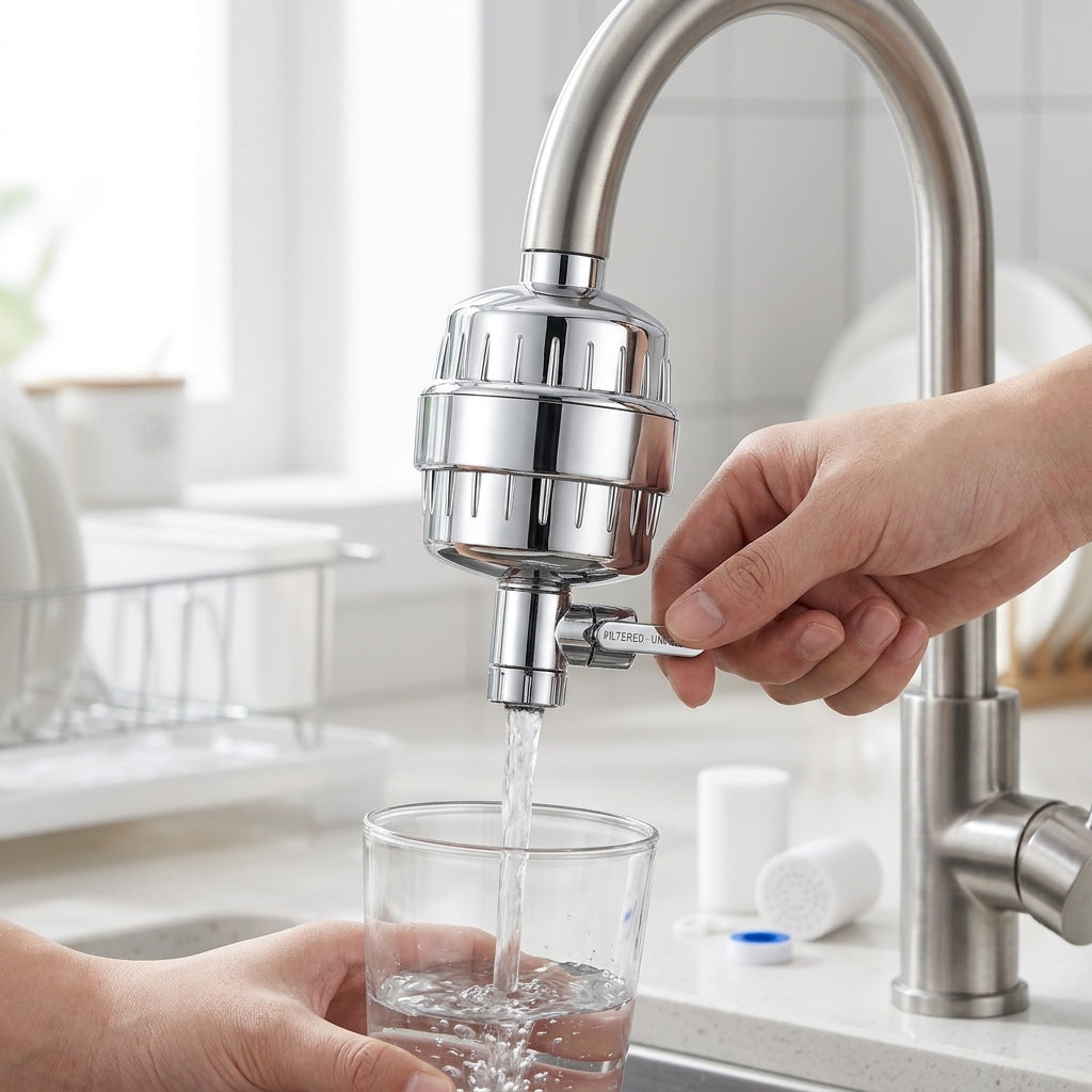 Water filter - easy DIY tap installation