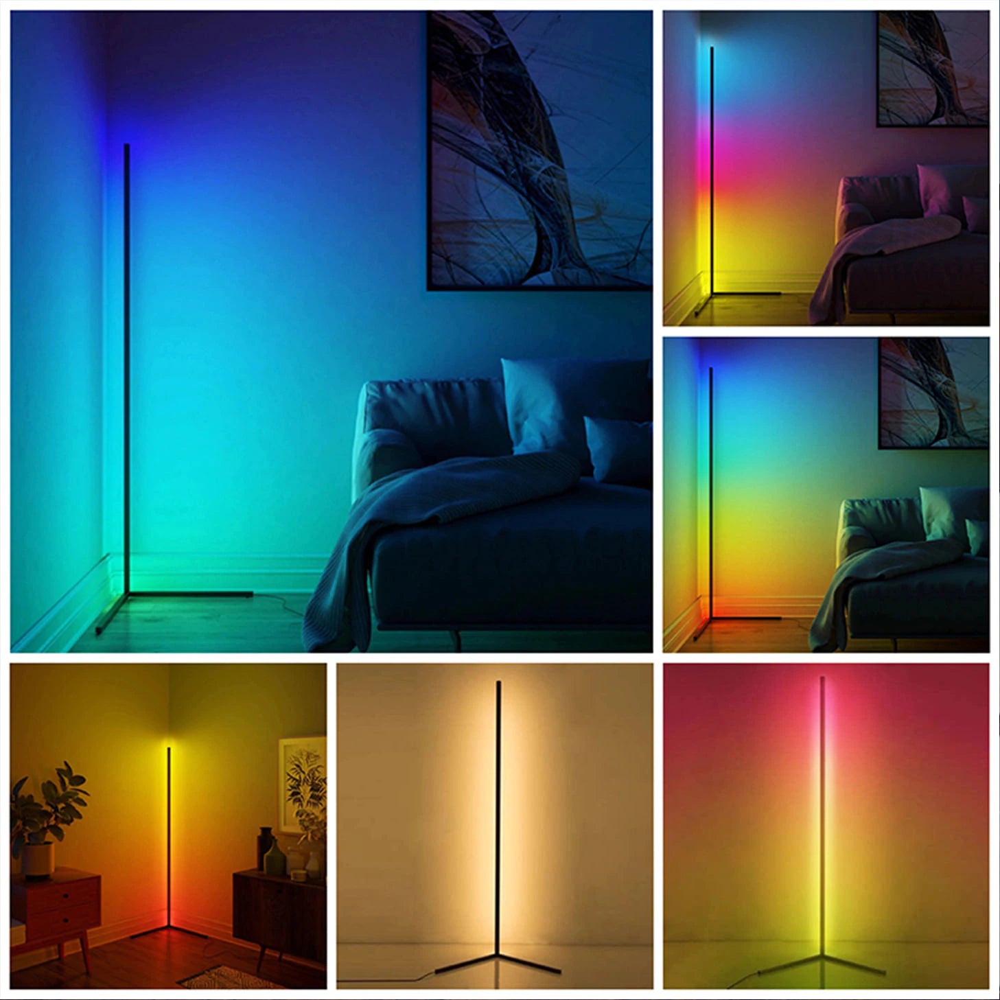 Modern LED Corner Lamp